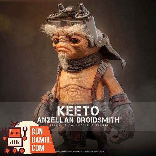 [Pre-Order] HotToys 1/1 LMS018 The Mandalorian & Grogu Keeto Anzellan Droidsmith™