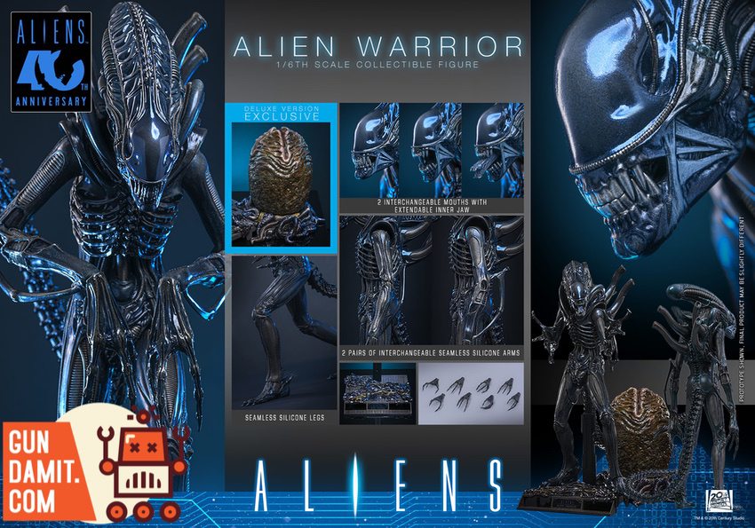 HotToys 1/6 MMS899 Aliens Alien Warrior Deluxe Version - Gundamit