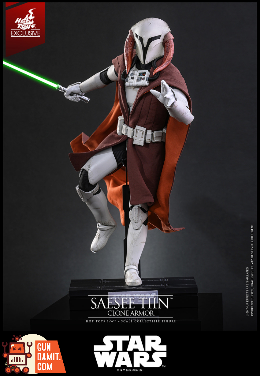 スター・ウォーズ Hot Toys TMS168 Star Wars Saesee Tiin Clone Armor | GunDamit.com