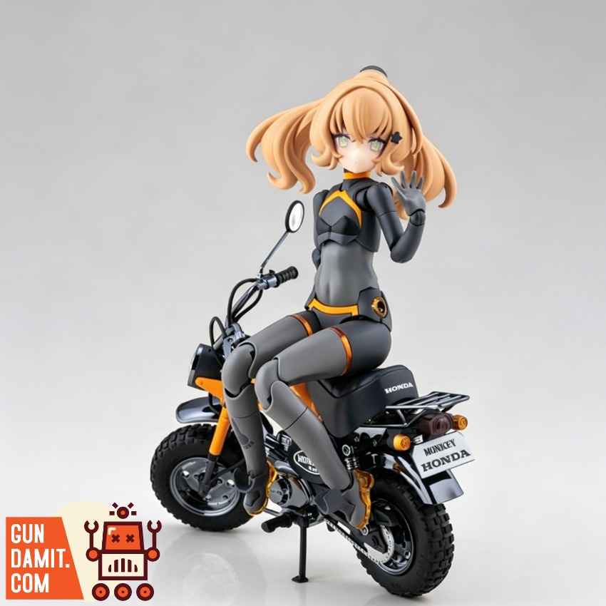 Reviews of Kotobukiya 1/12 Z50J-1 Megami Device and Honda Z50J-1