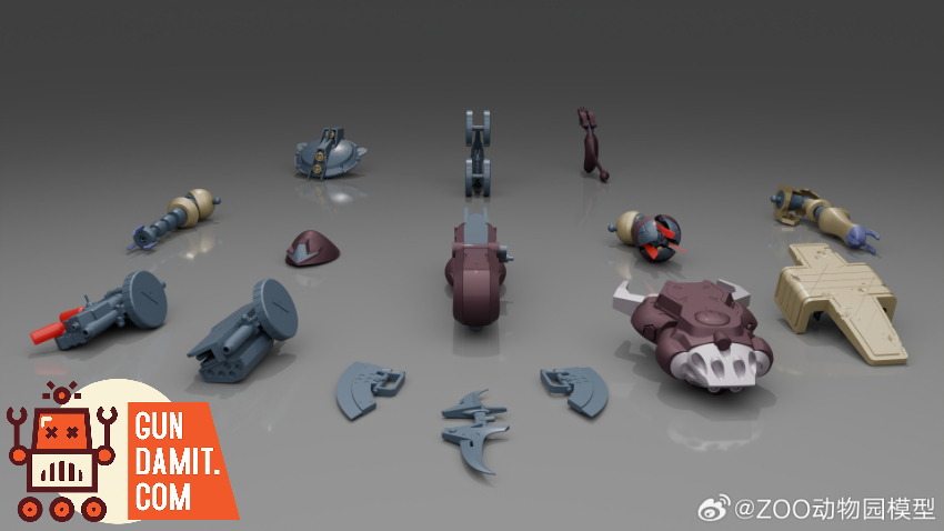 Zoo Model Zoo Series Turtle (Acguy) Model Kit | GunDamit.com