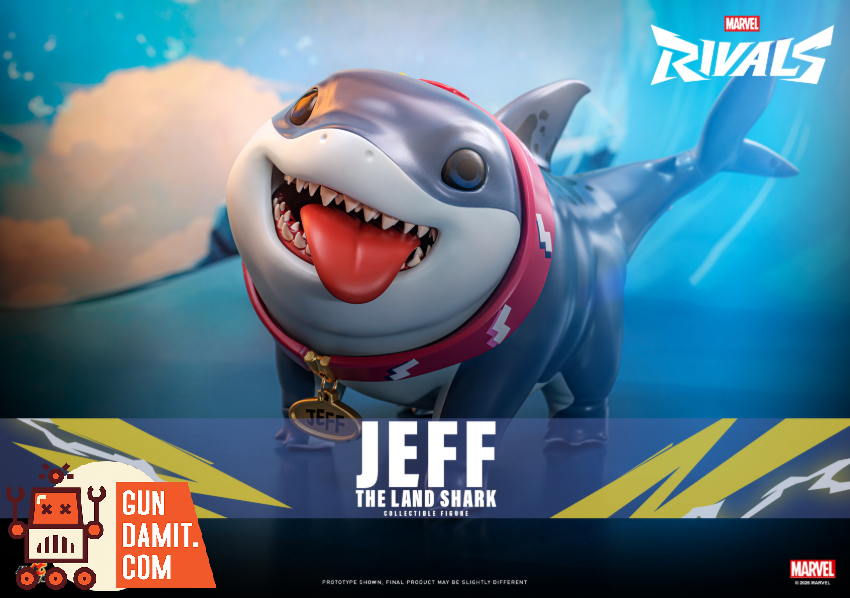 Hot Toys VGM86 Marvel Rivals Jeff the Land Shark | GunDamit.com