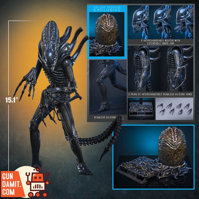 Hot Toys 1/6 MMS899 Aliens Alien Warrior Deluxe | GunDamit.com