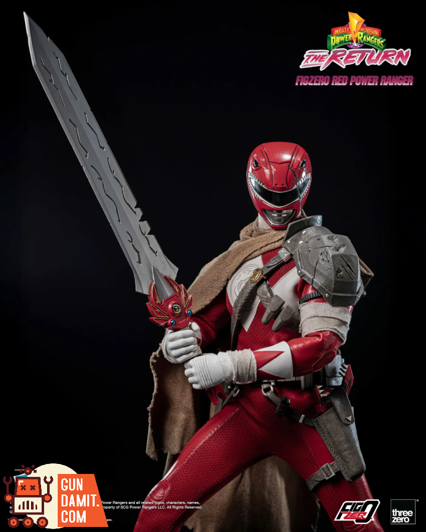 Threezero FigZero 1/6 Power Rangers Red Ranger | GunDamit.com