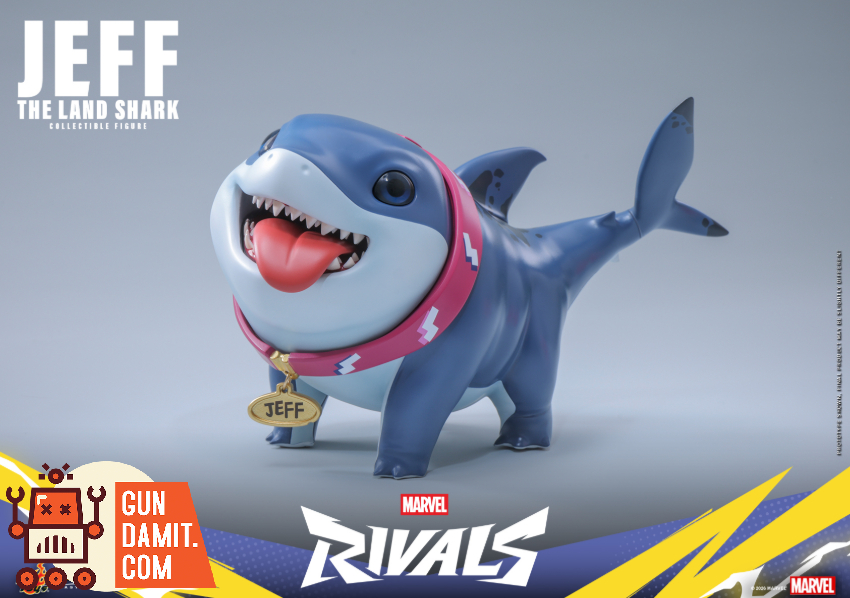 Hot Toys VGM86 Marvel Rivals Jeff the Land Shark | GunDamit.com