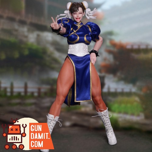 Play Toy P019EX-A Fighting Goddess Blue Ver. 1/6 | GunDamit.com