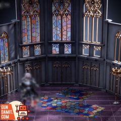 [Pre-Order] KAWA Design 1/12 Big Gothic Church Diorama for Mecha Girls Original Version