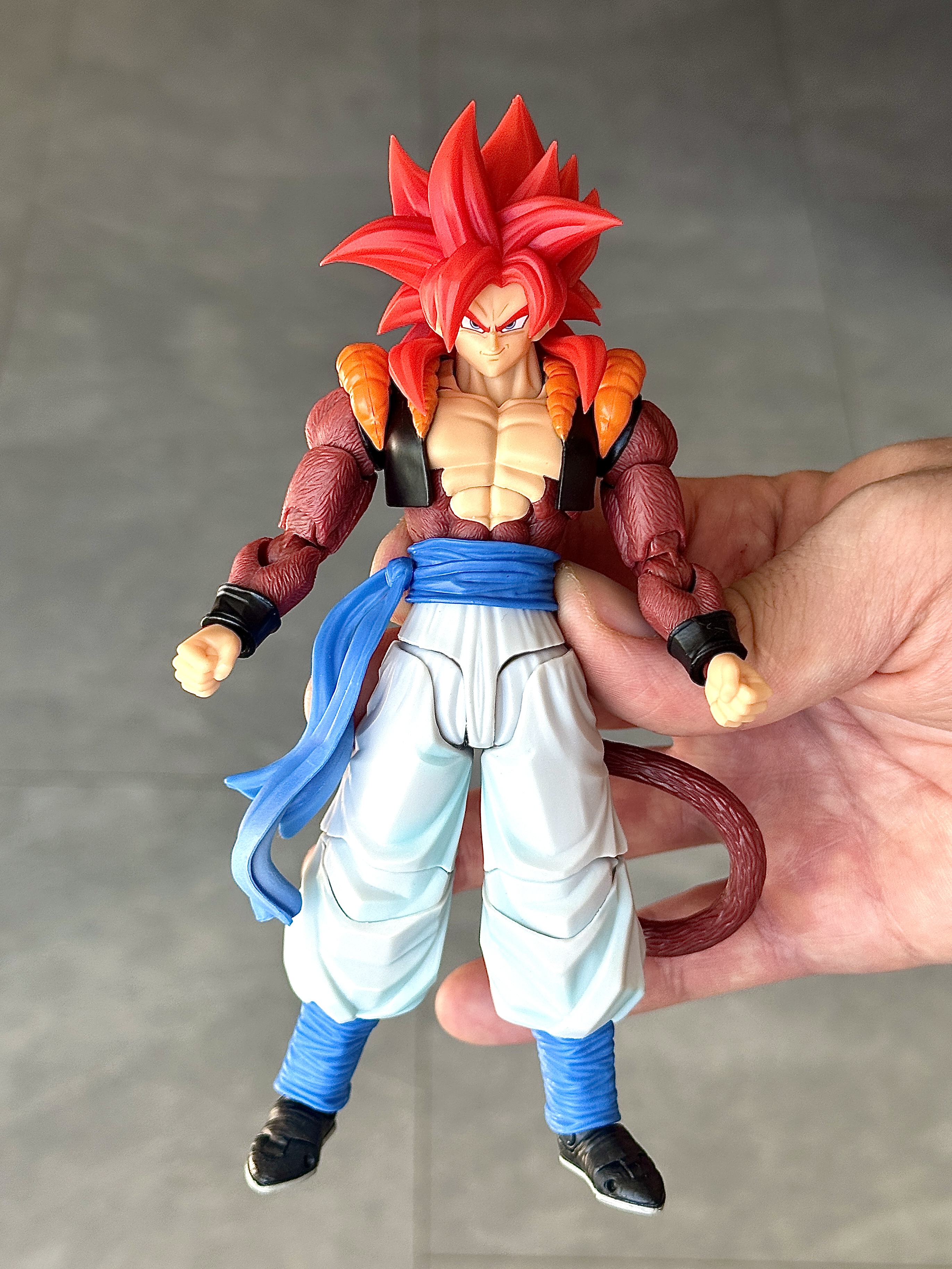 Reviews of Kamione 03A Super Saiyan 4 Solid Red Hair Ver