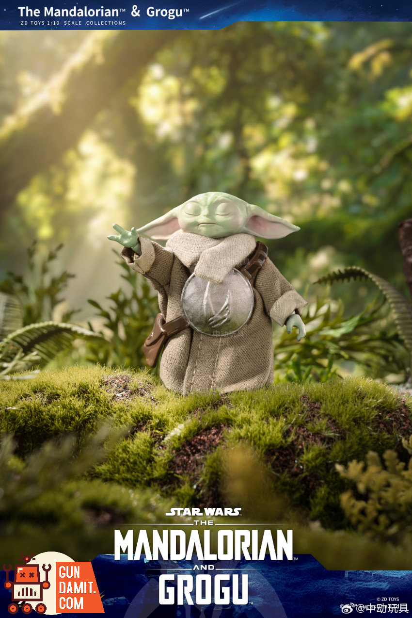 ZT Toys 1/10 Star Wars The Mandalorian & Grogu Set of 2 | GunDamit.com