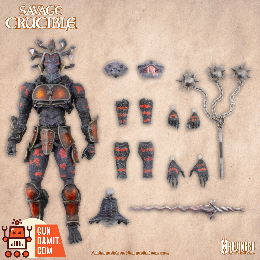 Harvinger Studios 1/12 Savage Crucible Naa'Om Arkon | GunDamit.com