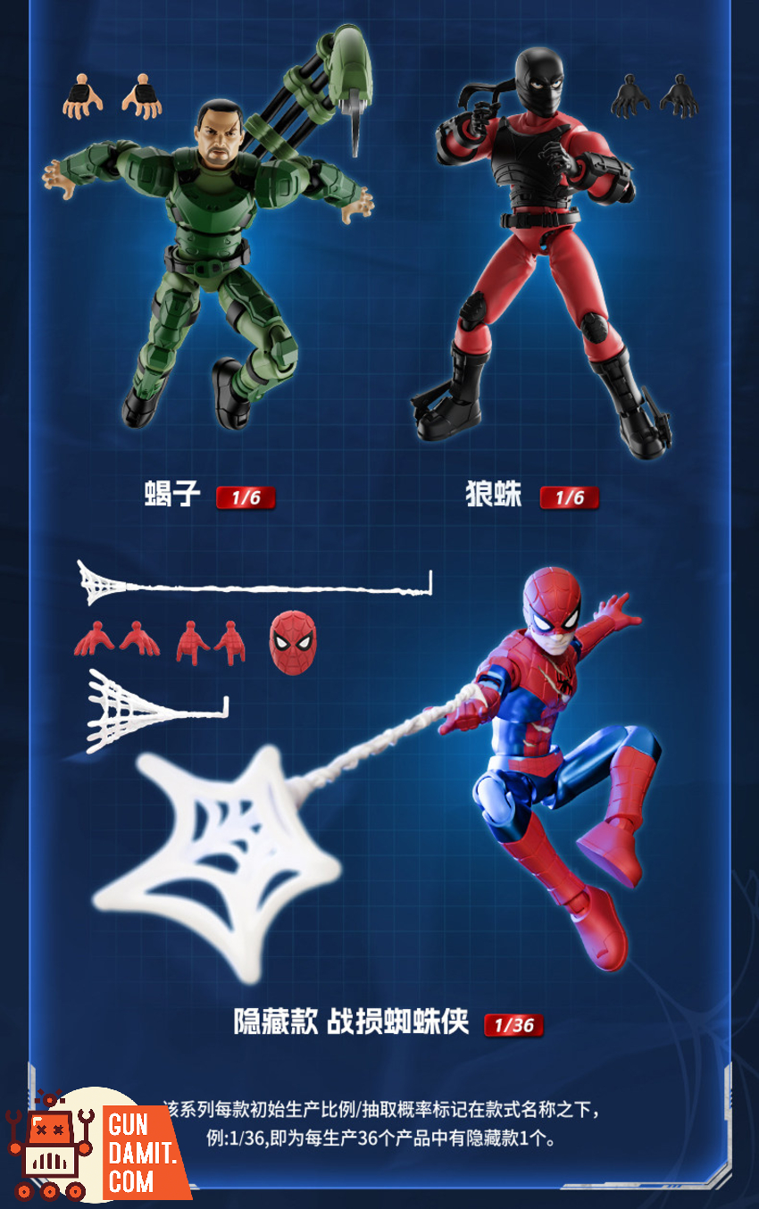 Blokees Spider-Man Brand New Day Lite Set | GunDamit.com