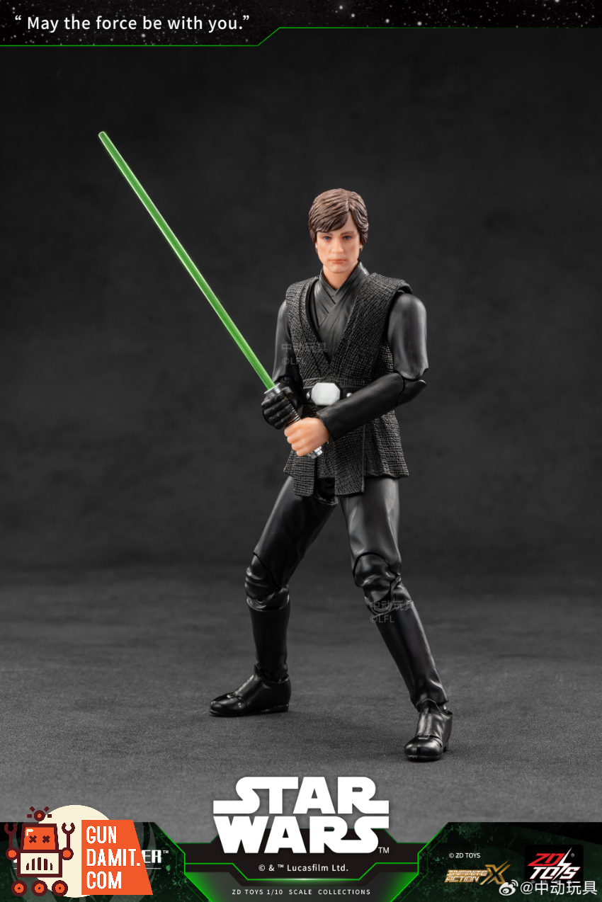 ZT Toys 1/10 Star Wars Luke Skywalker Jedi Master | GunDamit.com