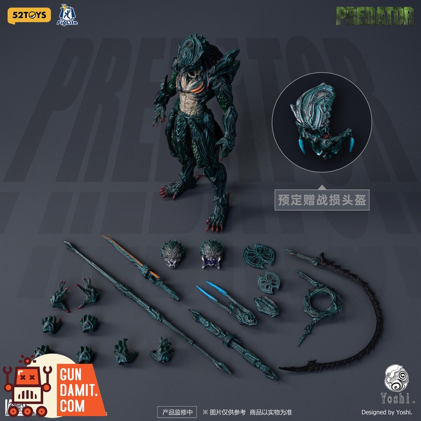 52Toys 1/12 Lightning Dance Predator Yoshi Ver. | GunDamit.com
