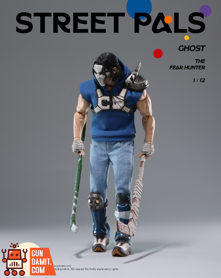 ADAM ADS-001 Street Pals Ghost Fear Hunter | GunDamit.com