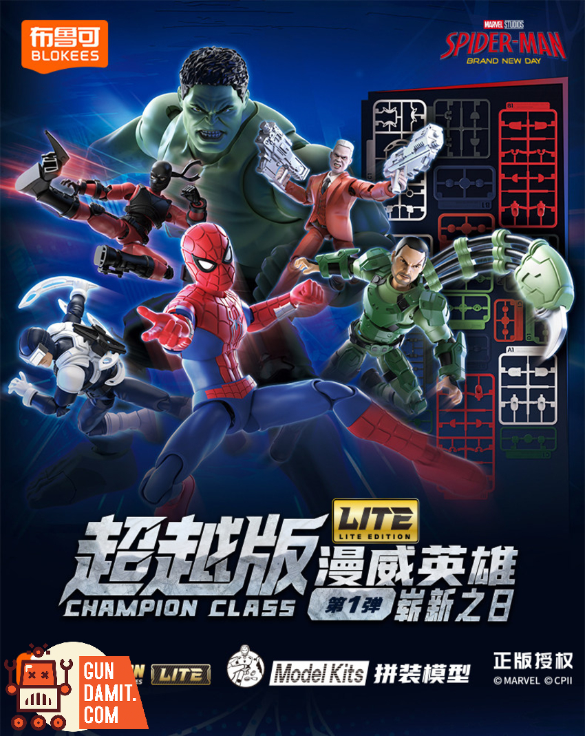 Blokees Champion Class Spider-Man Brand New Day Lite Edition Model