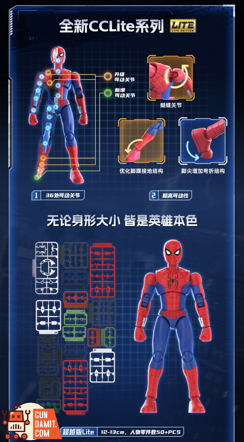 Blokees Spider-Man Brand New Day Lite Set | GunDamit.com