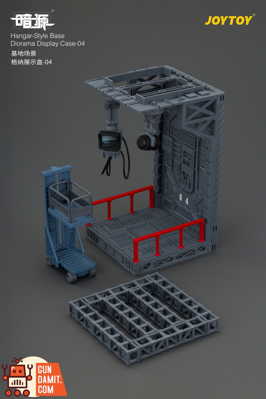 JoyToy JT04803 1/25 Dark Source Hangar-Style Base Diorama Display
