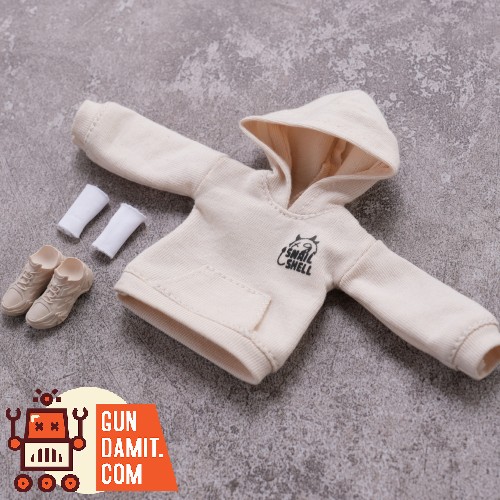 Snail Shell 1/12 Devil Whisper Printed Hoodie Set White Version