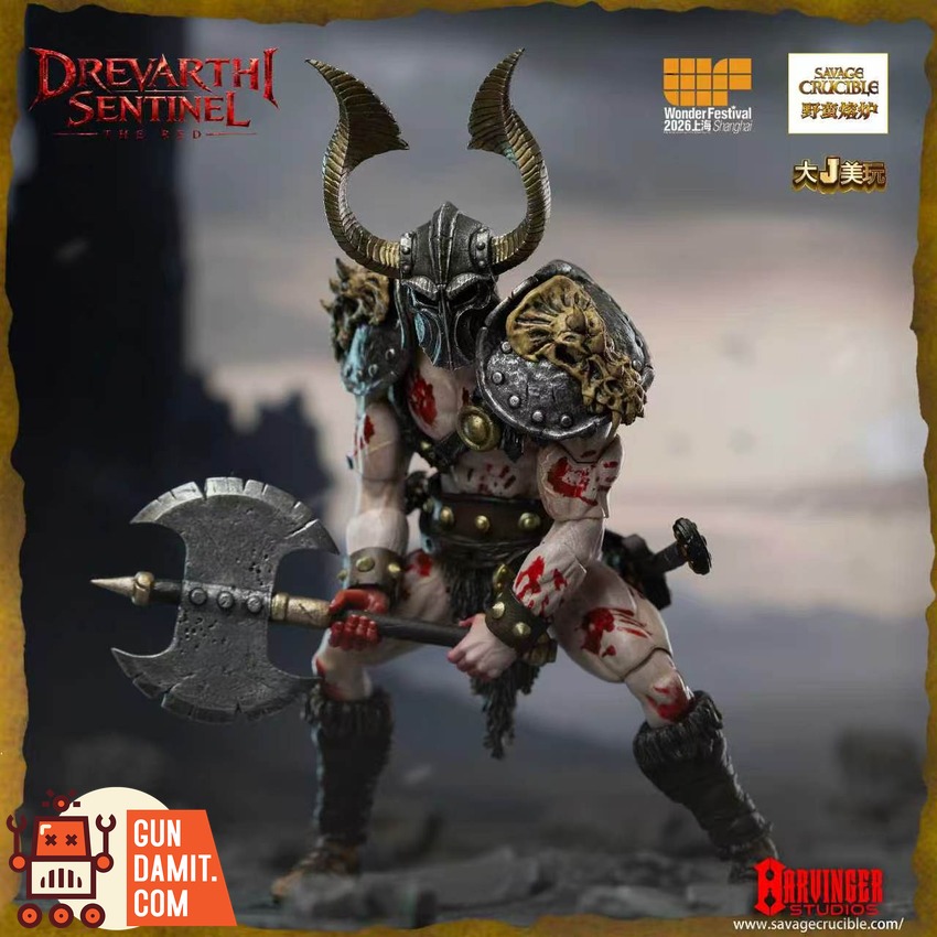 Harvinger Studios Savage Crucible Drevarthi Sentinel Blood