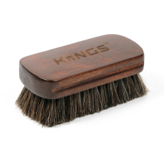 Small wooden horse hair brush T-637