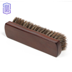 Wooden horse hair brush