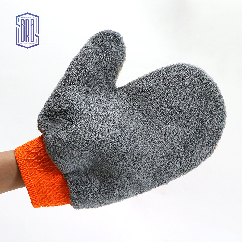 Ultrafine fiber car wash gloves T-708
