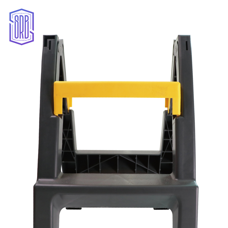 Car wash shop fold car wash ladder