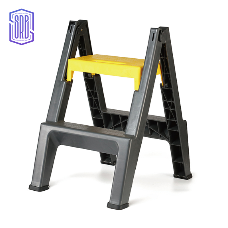 Car wash shop fold car wash ladder