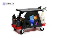 Car wash tool sliding stool