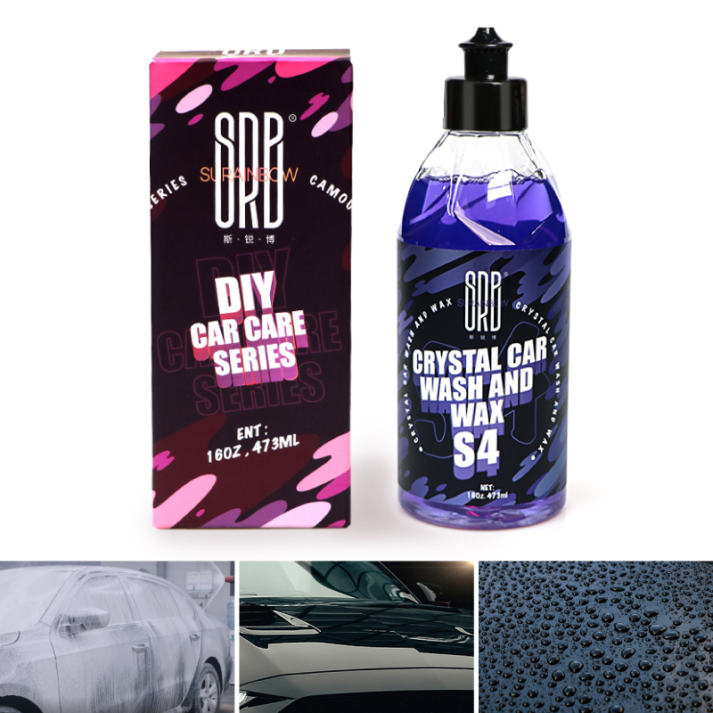 S4 Crystal Car Wash and Wax,Car wash shampoo