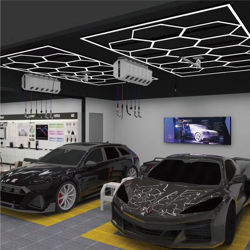 Led light hexagon light