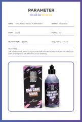 touchless oink foam shampoo