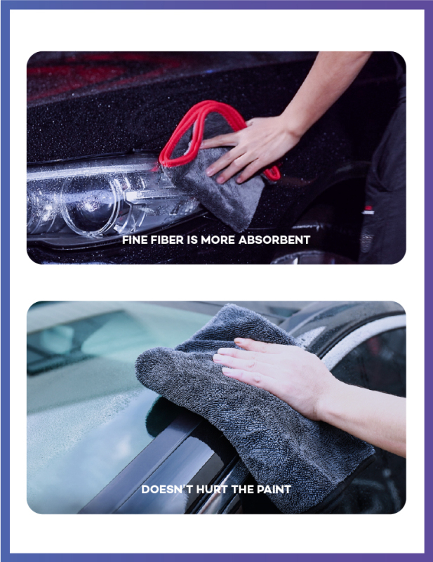 T-349 Single Side Twisted Loop Drying Towel 40x40cm