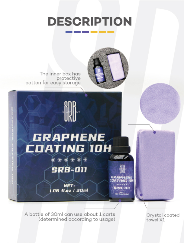 SRB011 Graphene ceramic coating 10H