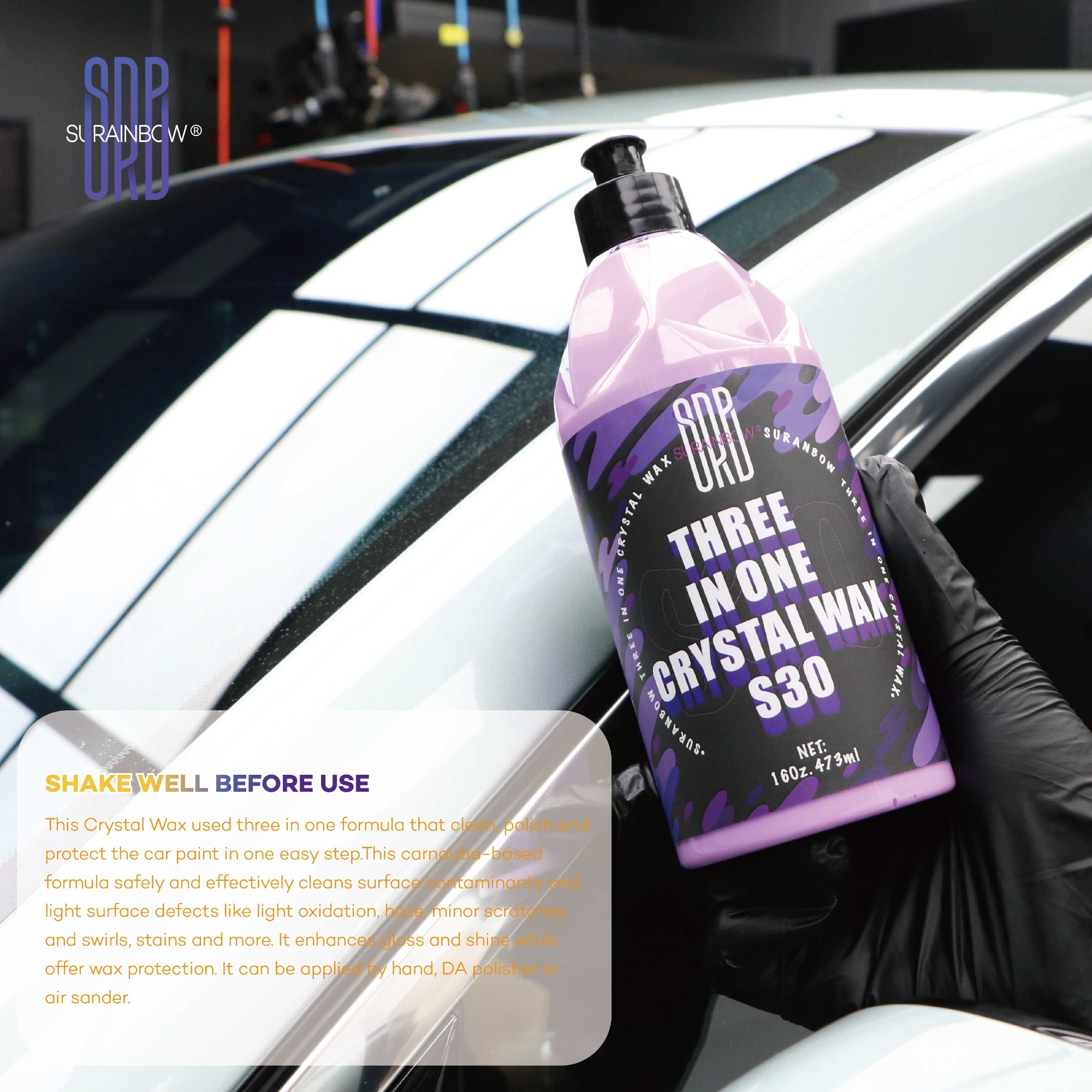 Three In One Crystal Wax