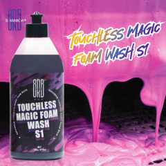 Touchless magic foam wash