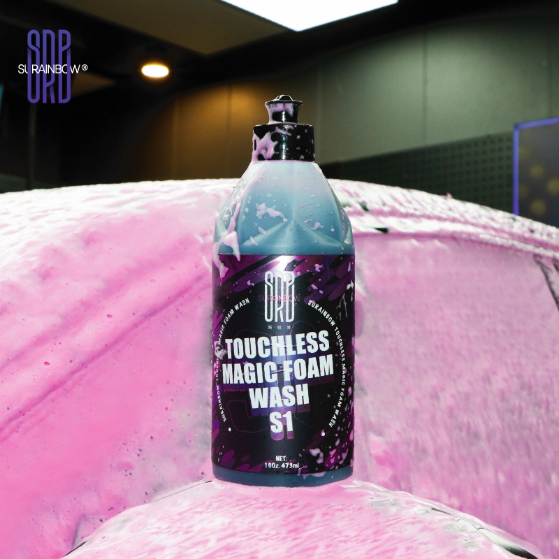 S1 pink foam prewash touchless