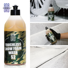 touchless car wahs shampoo