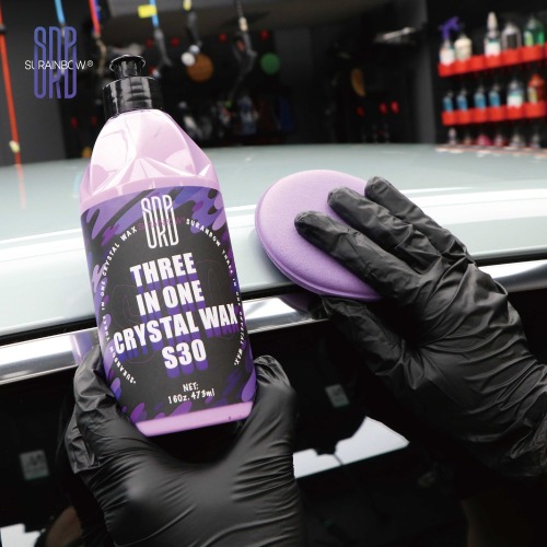 Three in one crystal wax