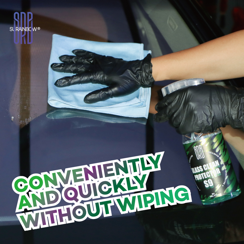 How to clean car glass very well？