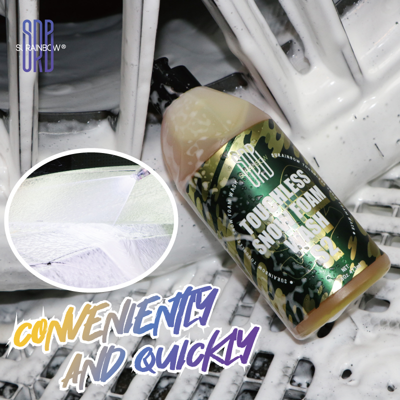 Touchless car wash shampoo