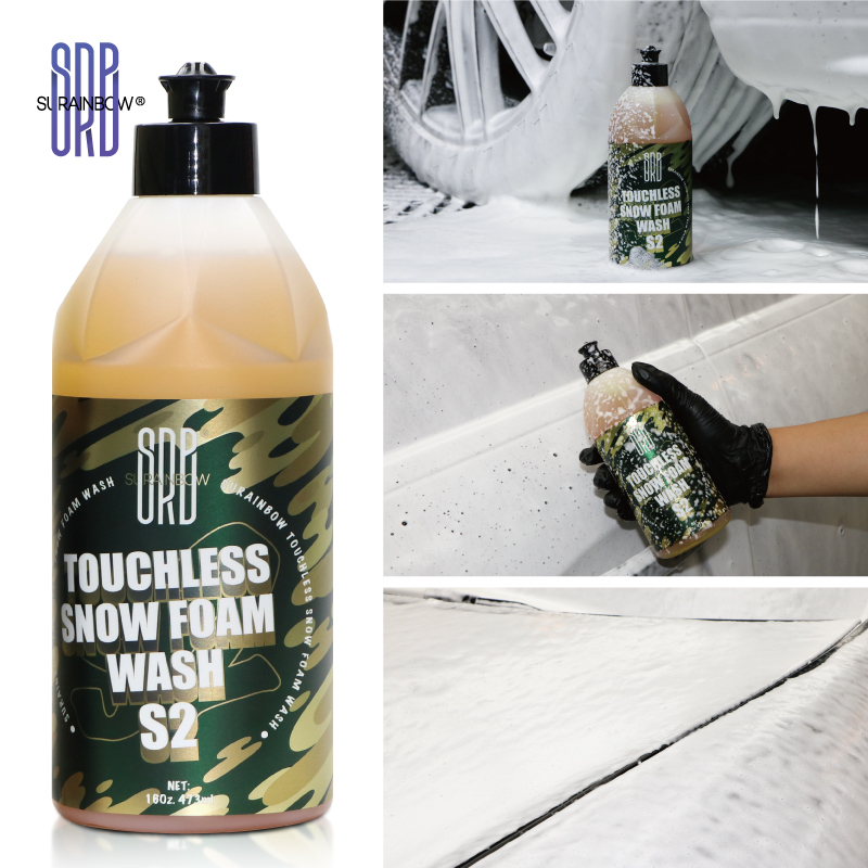 Touchless car wash shampoo