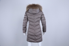 Real Fur Padded Coat