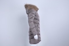 Real Fur Padded Coat