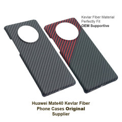Huawei Mate 40 series Kevlar fiber Carbon fiber pattern phone cases for wholesale 2022