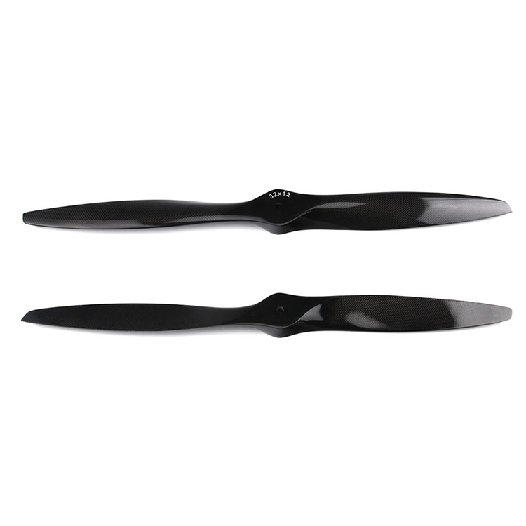 Carbon Fiber 2-Blade Propeller for UAVs, Drones or Aircraft