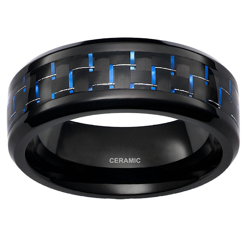 8003 Zirconia Ceramic Carbon Fiber Rings for Presents Given 2022