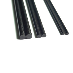 Carbon Fiber Round Rods with Custom Size for Wholesale