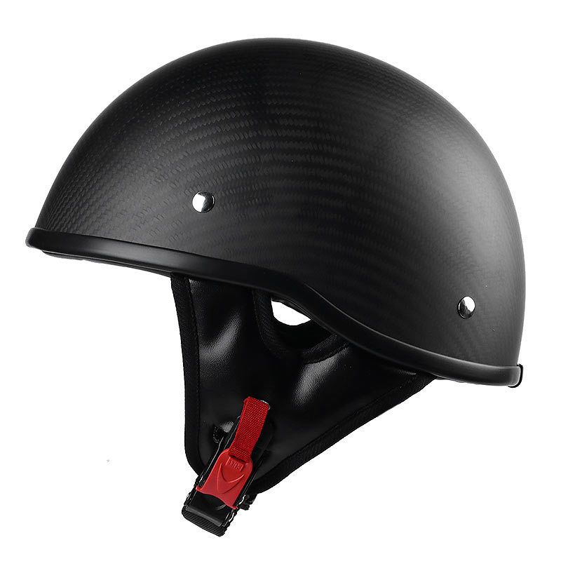 4104 Carbon Fiber Summer Half-face Helmet with DOT/CCC Certified