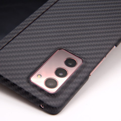 Kevlar Fiber Compression Molded Phone Cases for Samsung Galaxy Z Fold 2 &amp; 3, Z Flip